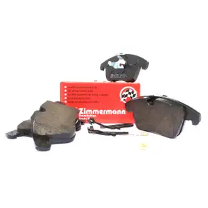 ZIMMERMANN Bremsbel&auml;ge Bremskl&ouml;tze + Wako Citroen C5 f&uuml;r Peugeot 407 508 vorne