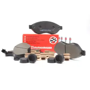 ZIMMERMANN Bremsbel&auml;ge + Wako CITROEN JUMPER f&uuml;r FIAT DUCATO PEUGEOT BOXER vorne