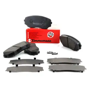 ZIMMERMANN Bremsbel&auml;ge Bremsbelagsatz + Wako f&uuml;r Mazda CX-7 (ER) CX-9 (TB) vorne