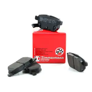 ZIMMERMANN Bremsbel&auml;ge Bremskl&ouml;tze f&uuml;r Toyota Auris IQ Urban Cruiser Yaris hinten