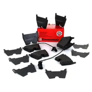 ZIMMERMANN Bremsbel&auml;ge + Wako f&uuml;r AUDI A4 RS4 A5 RS5 A6 RS6 R8 VW PHAETON vorne