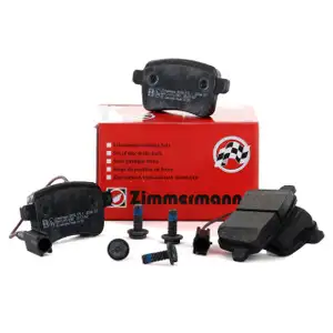 ZIMMERMANN Bremsbel&auml;ge Bremsbelagsatz + Wako Alfa Romeo Giulietta (940) hinten