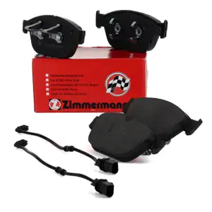 ZIMMERMANN Bremsbel&auml;ge + Wako f&uuml;r AUDI A6 (4G C7) A7 (4G) A8 (4H) Q5 (8R) vorne
