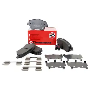 ZIMMERMANN Bremsbel&auml;ge Bremsbelagsatz f&uuml;r Ford B-MAX FIESTA VI ab 09.2012 vorne