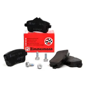 ZIMMERMANN Bremsbel&auml;ge MERCEDES W176 C117 X117 X166 X156 W166 C292 R172 hinten