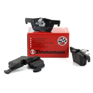ZIMMERMANN Bremsbel&auml;ge Bremskl&ouml;tze f&uuml;r BMW 1er 2er F20-23 3er 4er F30-36 hinten