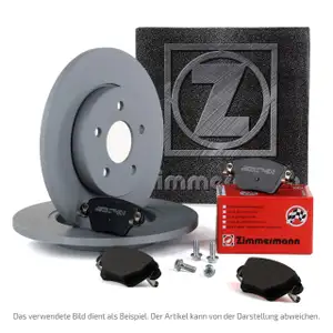 ZIMMERMANN Bremsscheiben + Bel&auml;ge MERCEDES V-KLASSE VITO 638 ab 10.1998 hinten
