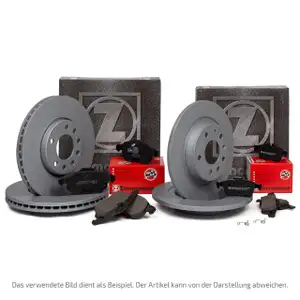 ZIMMERMANN Bremsen Bremsscheiben + Bel&auml;ge MERCEDES M-KLASSE W163 vorne + hinten