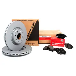 ZIMMERMANN Bremsscheiben + Bremsbel&auml;ge Opel CORSA D 1.3CDTI 75/90/95 PS vorne