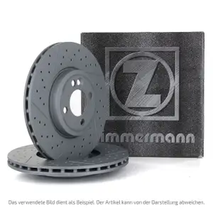 ZIMMERMANN Bremsscheiben Satz MERCEDES W176 CLA C/X117 GLA X156 45 AMG vorne