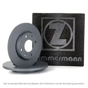 ZIMMERMANN Bremsscheiben f&uuml;r Nissan NV400 Opel Movano B Renault Master 3 hinten