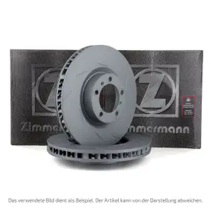 ZIMMERMANN Bremsscheiben f&uuml;r PORSCHE MACAN (95B) PR-1LB/1LF ab 02.2017 vorne