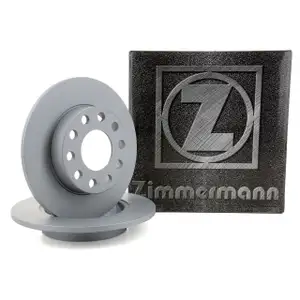 ZIMMERMANN Bremsscheiben Satz f&uuml;r Audi A4 (8E B6) PR-1KD 11.2000-12.2004 hinten