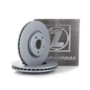 ZIMMERMANN Bremsscheiben f&uuml;r Audi Q5 (8R) 2.0/3.0TDI 2.0TFSi PR-1LB/1LC vorne