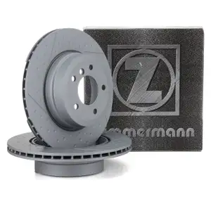 ZIMMERMANN Bremsscheiben f&uuml;r BMW 1er E88 E82 135i 123d Performance Brake hinten