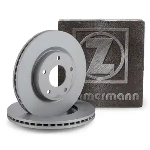 ZIMMERMANN Bremsscheiben Satz f&uuml;r Nissan Juke (F15) Pulsar (N17) vorne