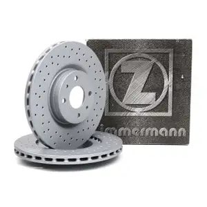 ZIMMERMANN Bremsscheiben Satz ABARTH 500 / C (595 / 695) 1.4 135-189 PS vorne