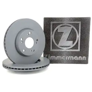 ZIMMERMANN Bremsscheiben Satz f&uuml;r Honda Civic VIII (FN FK FD FA) FR-V (BE) vorne