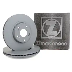 ZIMMERMANN Bremsscheiben Satz f&uuml;r Honda Accord VIII 2.0i 2.4i 2.2 i-DTEC vorne