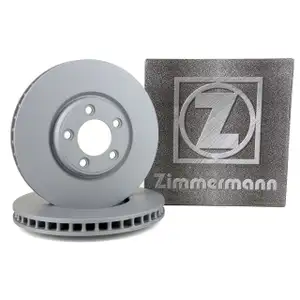 ZIMMERMANN Bremsscheiben Satz f&uuml;r Jaguar S-Type 2.5/3.0 V6 4.0/4.2V8 2.7D vorne
