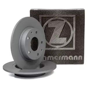 ZIMMERMANN Bremsscheiben f&uuml;r MAZDA 3 (BM) 1.5-2.0 1.5D 2.2D ab 09.2013 hinten