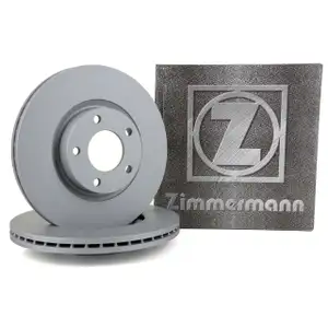 ZIMMERMANN Bremsscheiben Satz f&uuml;r MAZDA 3 (BK BL) 5 (CW CR19) 16 Zoll vorne