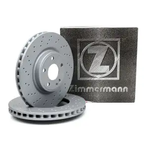 ZIMMERMANN Bremsscheiben Satz Mercedes W176 W246 C117 X156 mit Sportpaket vorne