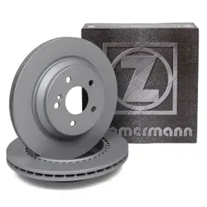 ZIMMERMANN Bremsscheiben Satz MERCEDES S-KLASSE W221 SL R230 hinten