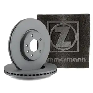 ZIMMERMANN Bremsscheiben f&uuml;r OPEL AMPERA ASTRA J ZAFIRA C 16 Zoll POC J60 vorne