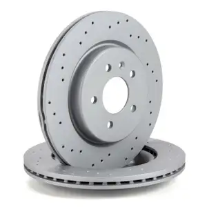 ZIMMERMANN Bremsscheiben Satz f&uuml;r Opel Astra GTC J 2.0 OPC POC J05 280 PS hinten