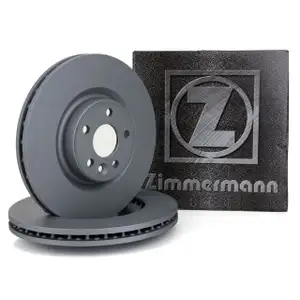 ZIMMERMANN Bremsscheiben Satz LAND f&uuml;r ROVER RANGE ROVER EVOQUE (L538) vorne
