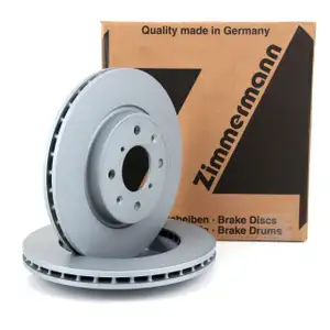 ZIMMERMANN Bremsscheiben f&uuml;r Suzuki Swift IV 1.2 1.3 DDiS ohne Tempomat vorne