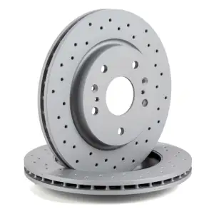 Zimmermann SPORT Bremsscheiben Satz f&uuml;r SUZUKI SWIFT IV (FZ NZ) 1.6 136 PS vorne