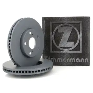 ZIMMERMANN Bremsscheiben Lexus ES f&uuml;r Toyota Avensis Verso Camry Previa vorne