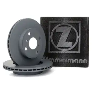 ZIMMERMANN Bremsscheiben f&uuml;r Toyota Yaris / Yaris Verso 1.0-1.5 1.4d-4D vorne