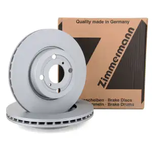 ZIMMERMANN Bremsscheiben f&uuml;r Toyota Yaris 1.0/1.3/1.33VVT-i/4WD 1.4 D-4D vorne