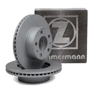 ZIMMERMANN Bremsscheiben f&uuml;r VOLVO 240 2.0-2.7 260 2.7 2.8 LUCAS-System vorne