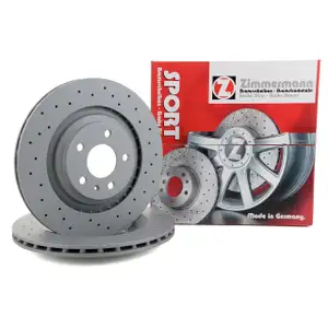 Zimmermann SPORT Bremsscheiben f&uuml;r Audi A6 S6quattro (4F C6) Allroad 1KW hinten