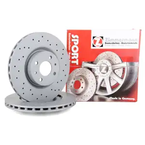 Zimmermann SPORT Bremsscheiben Alfa Romeo 155 f&uuml;r Fiat 500 Lancia Delta vorne