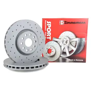 Zimmermann SPORT Bremsscheiben Alfa Romeo 166 (936) f&uuml;r Lancia Kappa (838) vorn