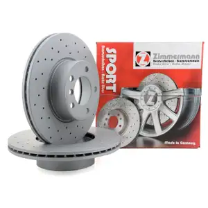 Zimmermann SPORT Bremsscheiben f&uuml;r BMW F20 F21 F22 F30 F31 F34 F32 F33 F36 vorn