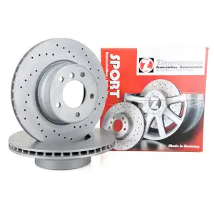 Zimmermann SPORT Bremsscheiben f&uuml;r BMW 5er E60 E61 520/523/525i 520/525d vorne