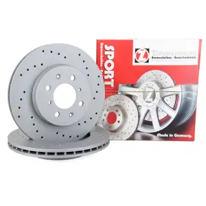Zimmermann SPORT Bremsscheiben f&uuml;r HONDA CIVIC CRX INSIGHT JAZZ & ROVER vorne