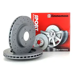 Zimmermann SPORT Bremsscheiben Satz Citroen f&uuml;r Jeep Mitsubishi Peugeot vorne