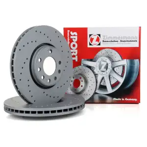 Zimmermann SPORT Bremsscheiben Satz OPEL Signum Vectra C mit Sportpaket vorne