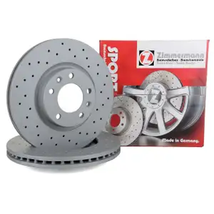 Zimmermann SPORT Bremsscheiben f&uuml;r Peugeot 407 (6D 6E) 508 SW 607 (9D 9U) vorne