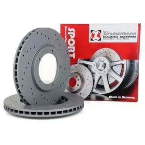Zimmermann SPORT Bremsscheiben Satz f&uuml;r PORSCHE 911 3.1Carrera 3.2/Carrera vorne