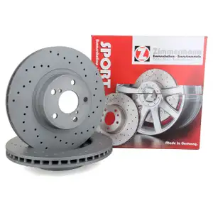 Zimmermann SPORT Bremsscheiben Satz SUBARU Impreza Legacy Toyota GT 86 vorne