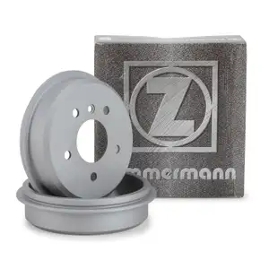 ZIMMERMANN Bremstrommeln Satz Mercedes A-Klasse W168 A140/160 A160/170CDI hinten