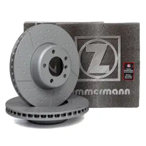 ZIMMERMANN Bremsscheiben f&uuml;r BMW F20 F21 F22 F23 F30 F31 F34 F32 F33 F36 vorne